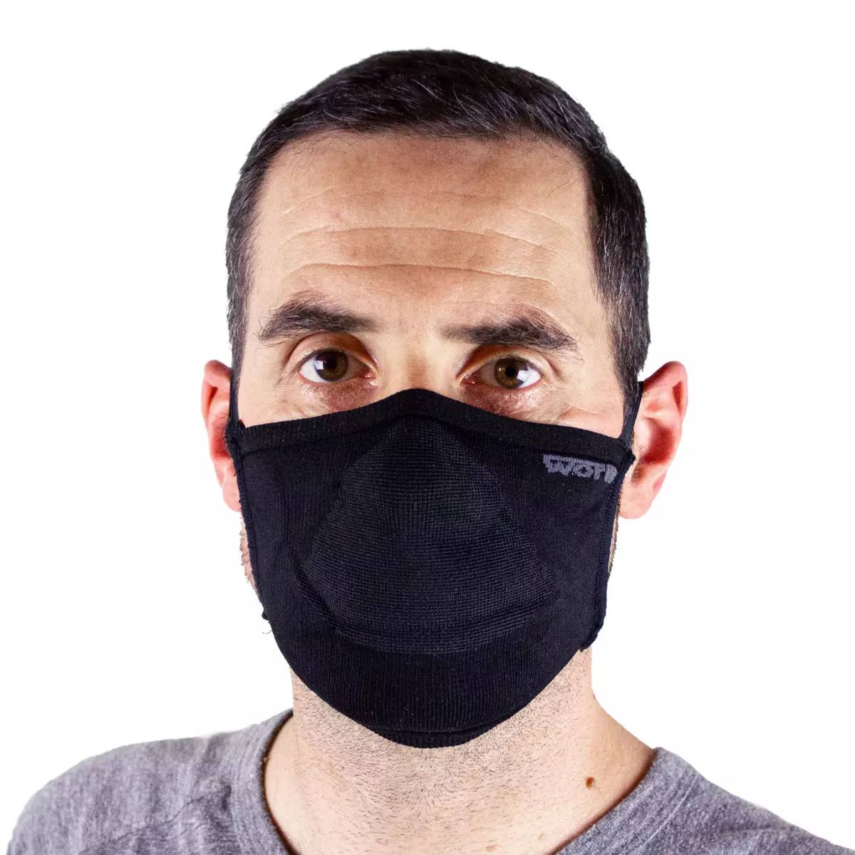 elastische Stoffmaske mit wasserabweisender und antibakterieller Ausstattung - 2