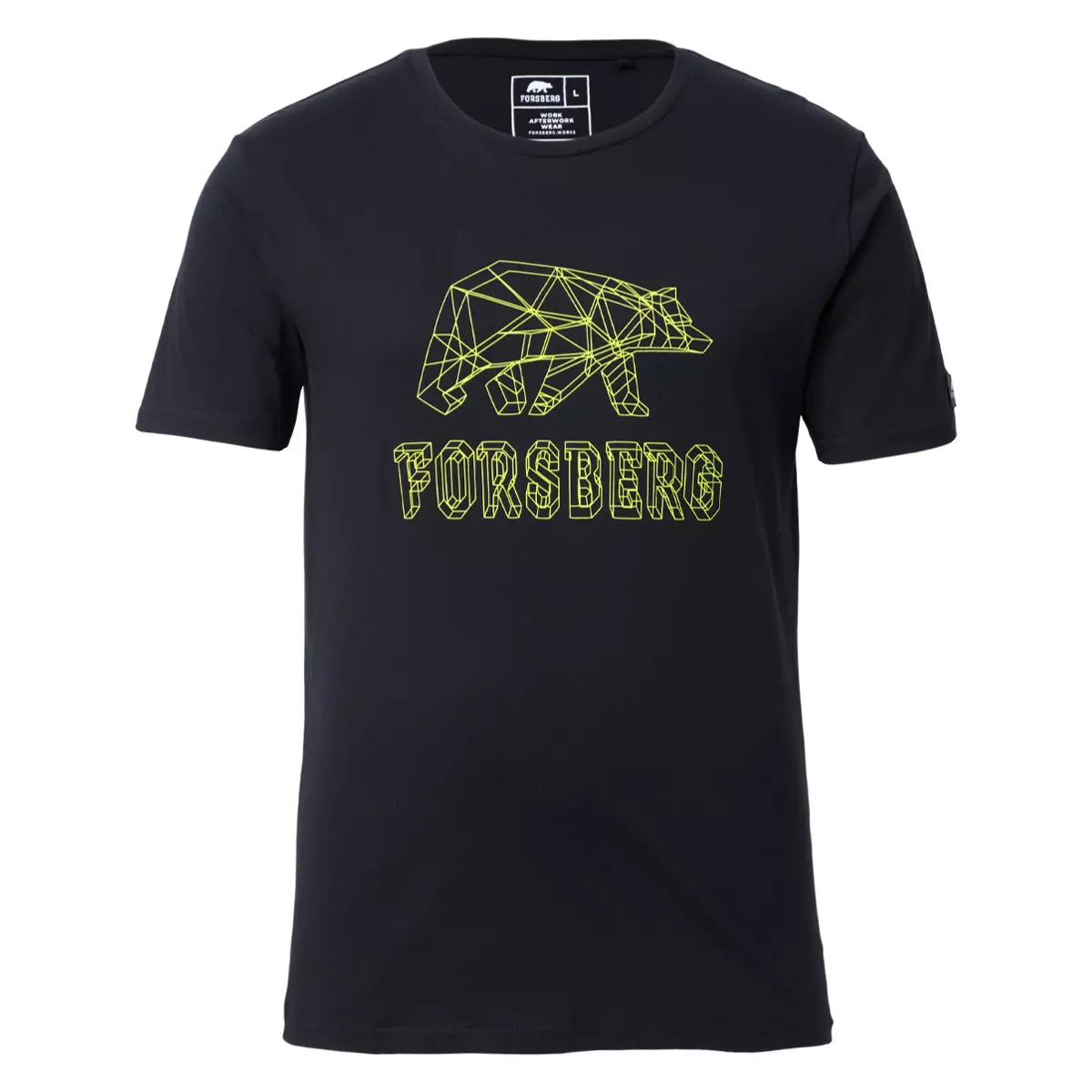 FORSBERG T-Shirt mit Dimensions-Logo - 1