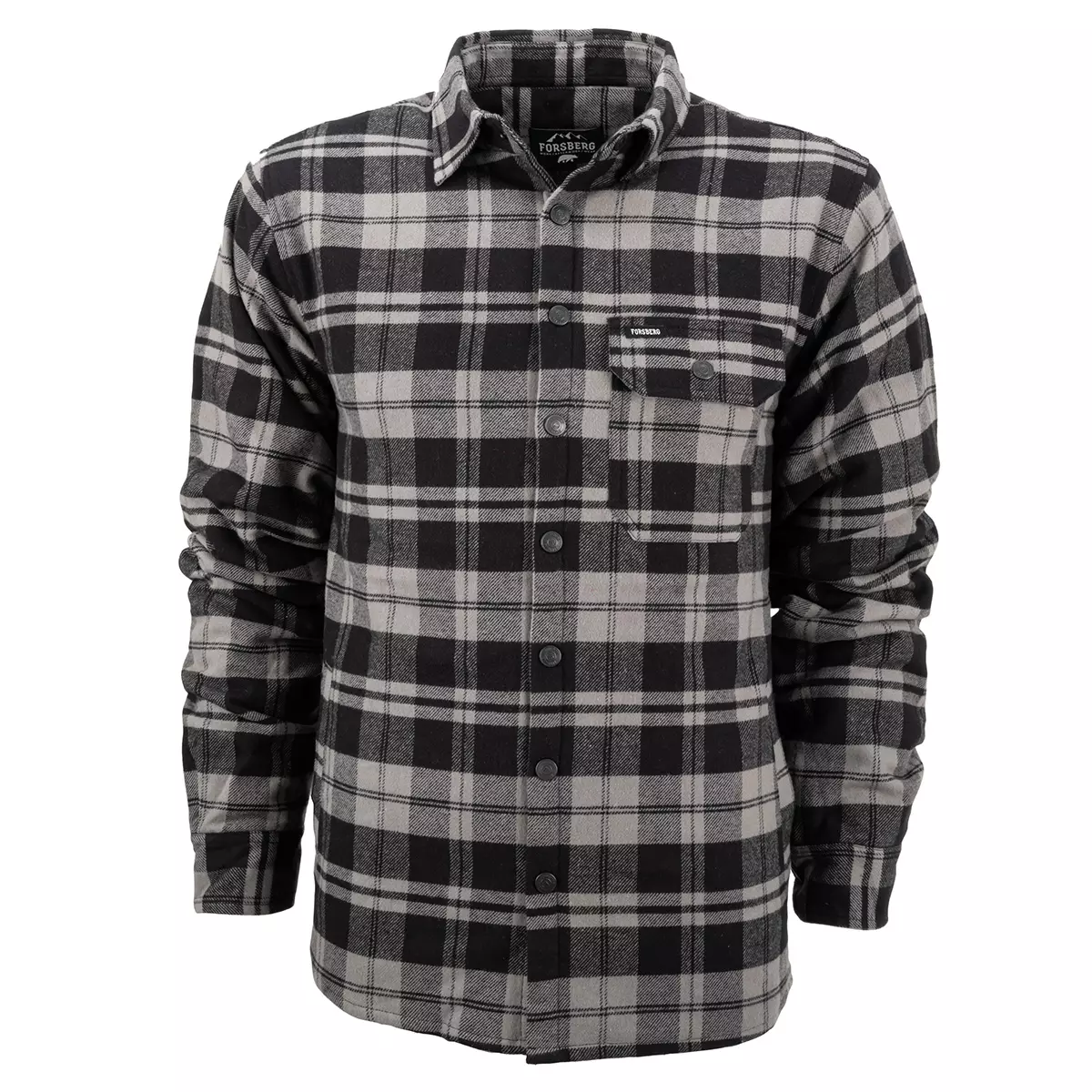 FORSBERG Skogmän II Flanellhemd gefüttert - 9