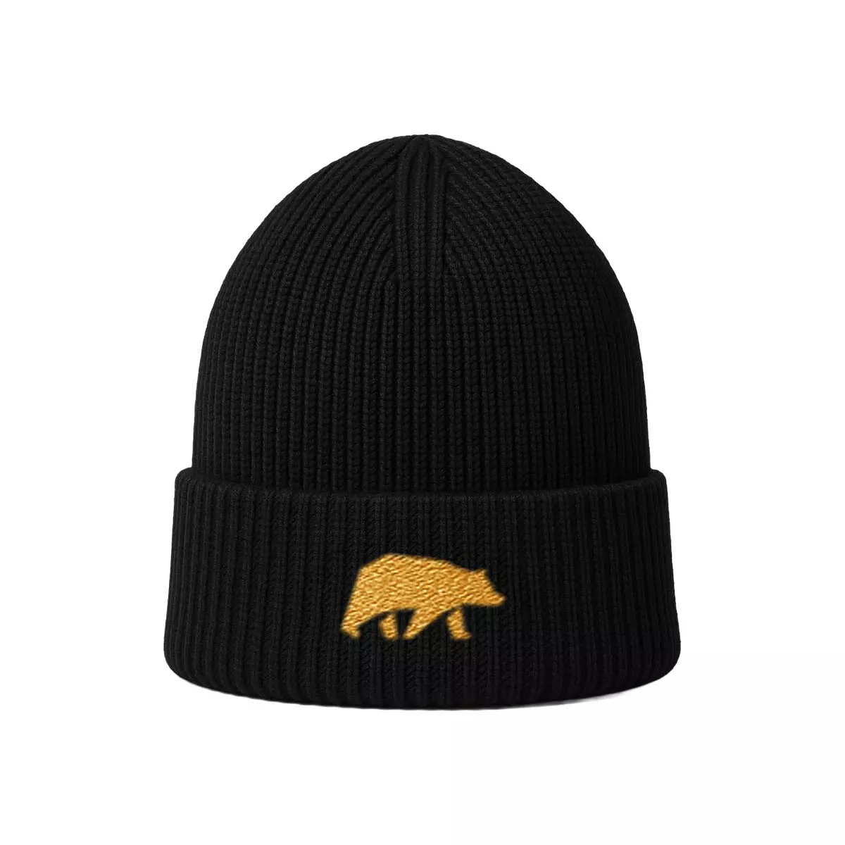 FORSBERG Strickmütze mit Sticklogo - 1