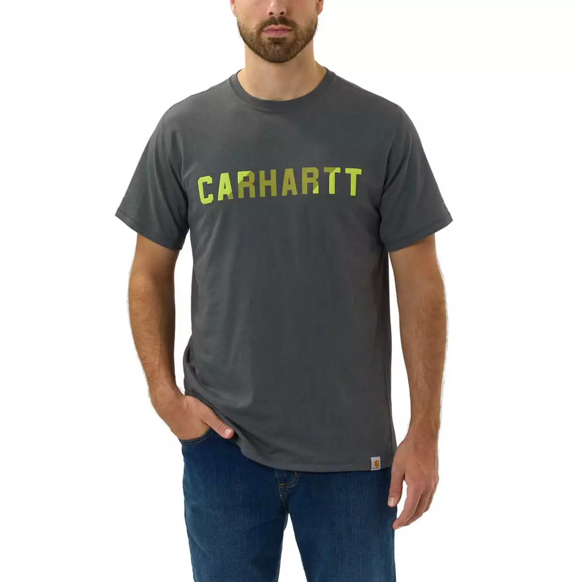 Carhartt Force Flex Block Logo T-Shirt - 5