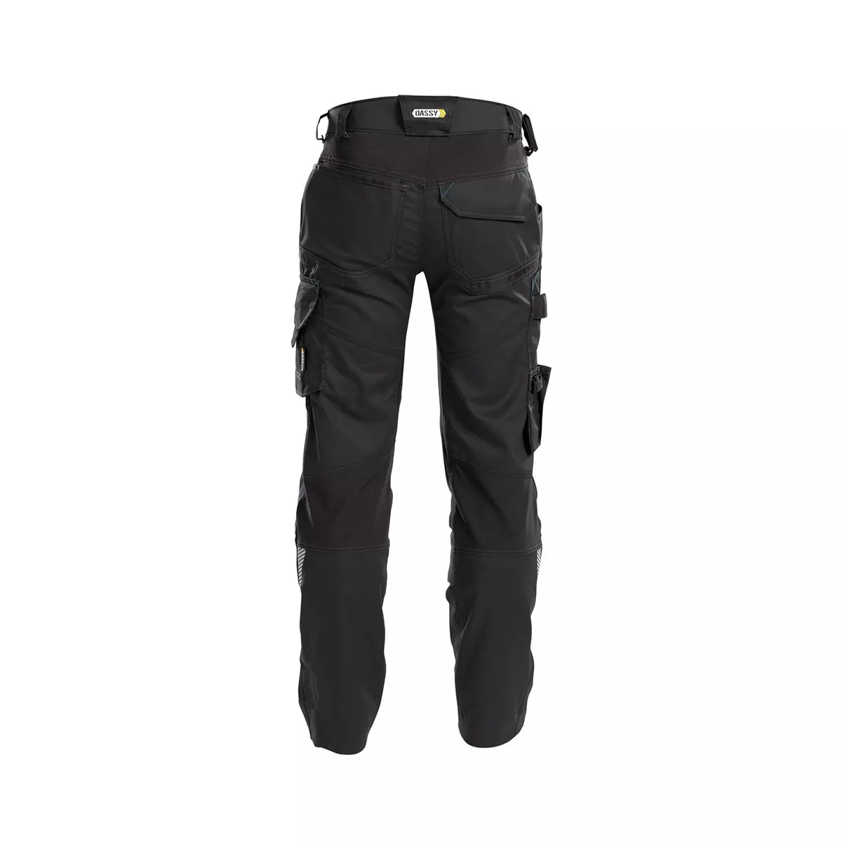 DASSY Dynax Arbeitshose mit Stretch und Kniepolstertaschen - 11