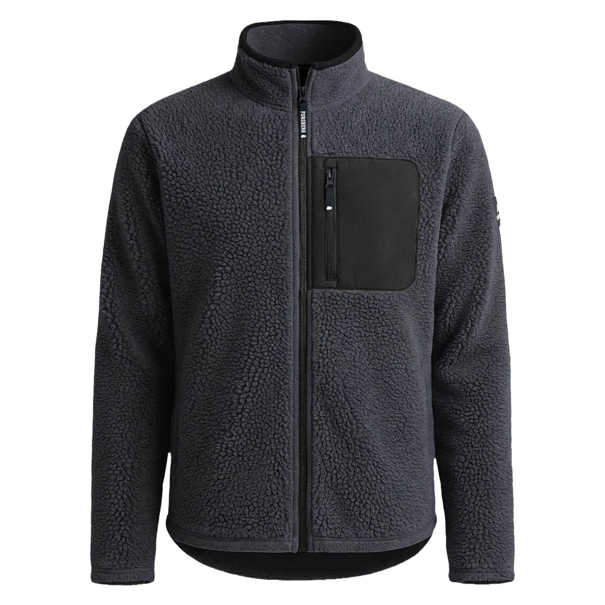 FORSBERG Webpelzjacke mit Brusttasche - 5