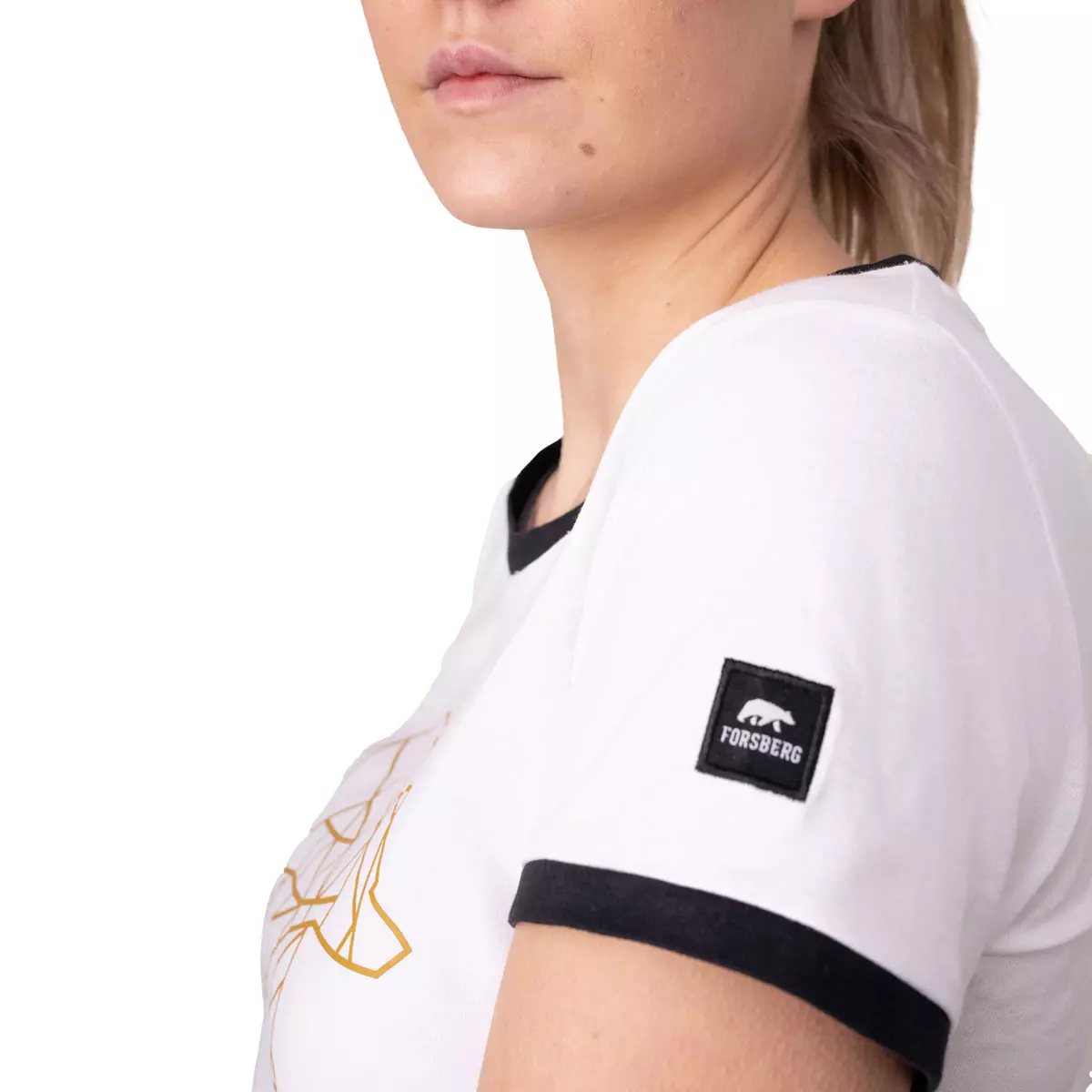 FORSBERG T-Shirt mit Brustlogo Damen - 9