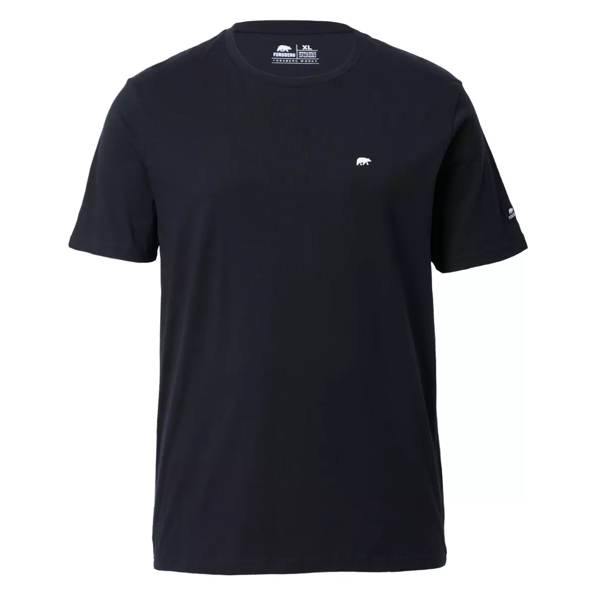 FORSBERG T-Shirt mit kleinem Gummi-Patch - 5